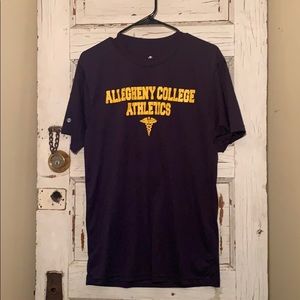 Allegheny College sport tee